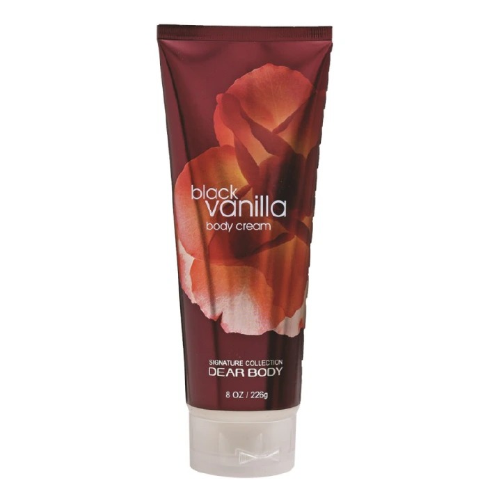 4 Pack Dear Body Black Vanilla Lotion, Shower Gel ,Body Splash & Cream Sweet Fresh Scent Keep Fresh Body Lotion Shower Gel Body Washes Body Washes 4 Pack Body Luxuries