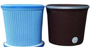 Kenstar Plastic Laundry Basket With A Lid. Breathable Laundry Clothes Laundry Basket Storage. Basket Storage Plastic Basket.