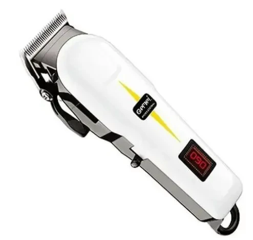 Geemy Cordless Rechargeable Geemy Shaver with Indicator  AC+DC Professional Rechargeable Trimmer & Hair Clipper