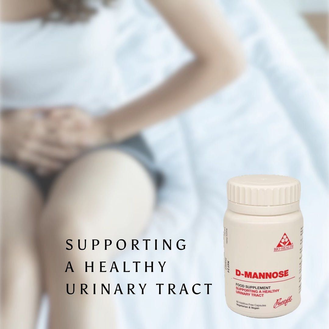 Bio Health D-Mannose Veg Capsules -60’s-Helps prevent and treat urinary tract infections