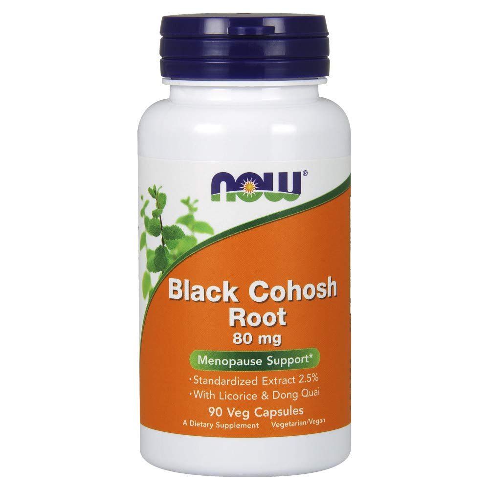 Now Black Cohosh Root 80mg Capsules -90’s