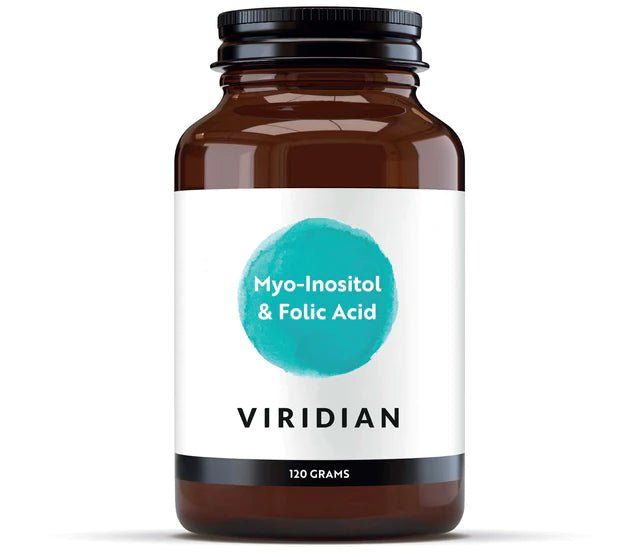 Viridian Myo-Inositol & Folic Acid Powder -120gms