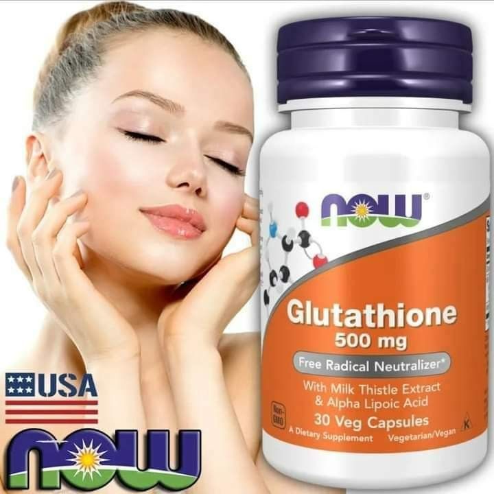 Now Foods Glutathione 500mg Capsules -30’s