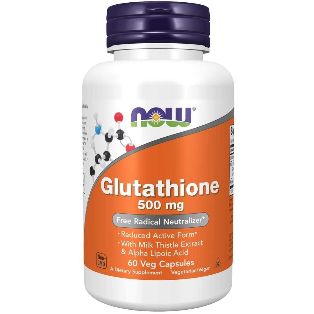 Now Foods Glutathione 500mg Capsules -30’s