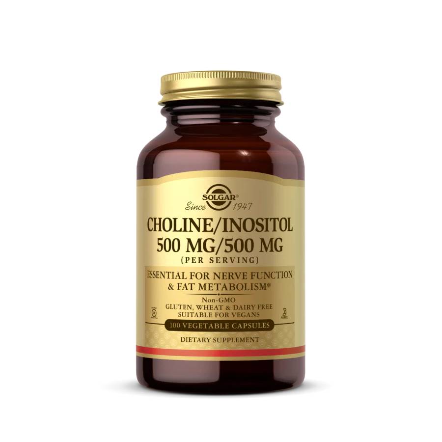 Solgar Choline Inositol 500mg Caps -100’s