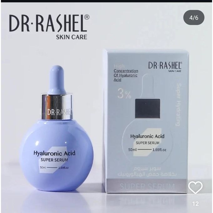 DR RASHEL Hyaluronic acid super serum (smoothness, hydrates ,plumps,clears wrinkles,anti aging ) )