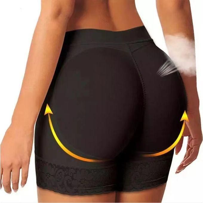 Hot Crush Padded Hip Up Booty Booster Biker Sexy Butt' Lifter Boyshorts Mid Rise Curvy Hips Butt Enhancer