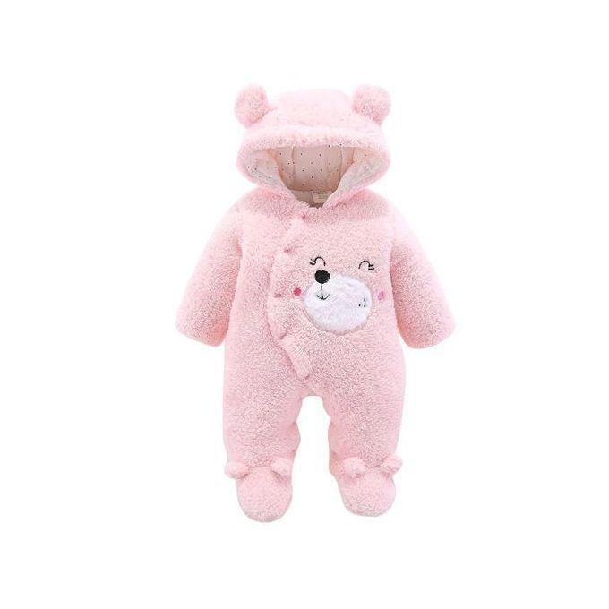 Fashion Newborn Baby Heavy Rompers with Hoods