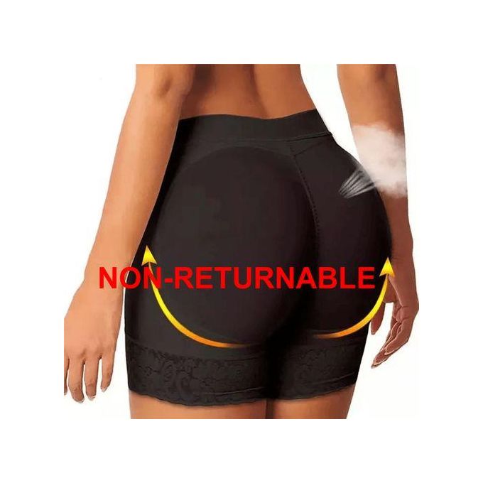 Hot Crush Padded Hip Up Booty Booster Biker Sexy Butt' Lifter Boyshorts Mid Rise Curvy Hips Butt Enhancer