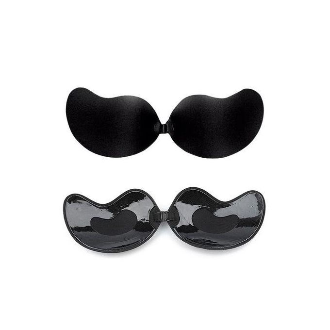 Fashion Women Push Up Bras Self Adhesive Silicone Strapless Invisible Bra Reusable Sticky Breast Lift Tape Round Nipple Cover Bra Pads