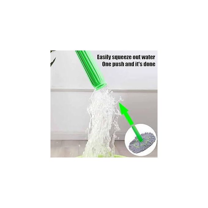 Self Wringing Mop, Microfiber Twist Mop, Dust Removal Mop Cleaning Mop, Manual Release Floor Cleaning