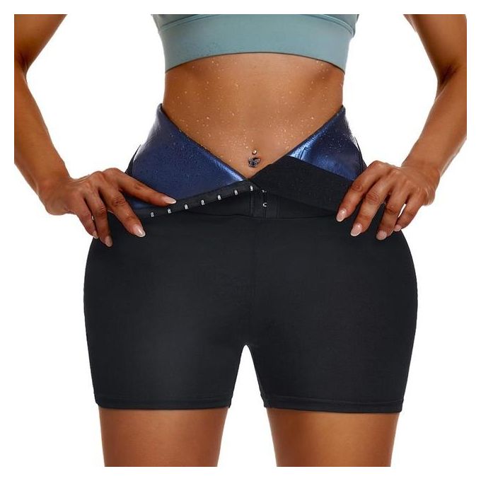 Sweat Waist Trainer Belt Body Shaper Pants Workout Shorts Sauna Effect Leggings Tummy Control Slimming Shapewear Thigh Trimmer