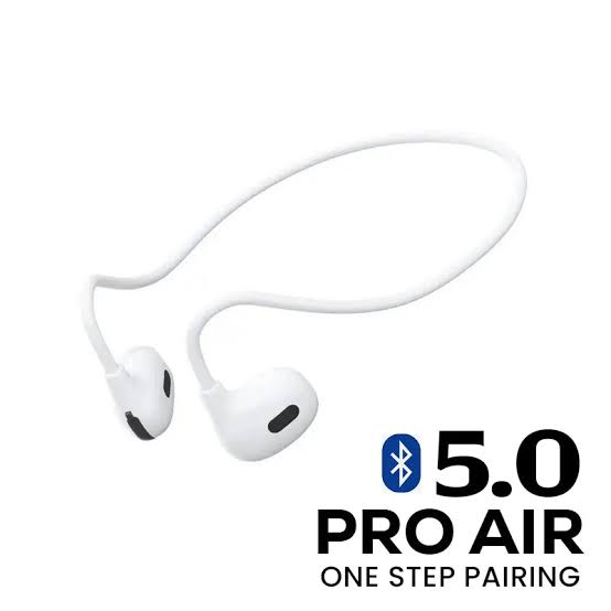 Pro Air Wireless Bluetooth Sports Neckband Earphones with Magnetic Earbuds, Deep Bass Sound, Sweat Resistant Design & Long Battery Life