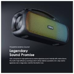 Oraimo Bass Go Boom Wireless Bluetooth Speaker with Powerful Bass Clear Sound and Portable Rechargeable Design