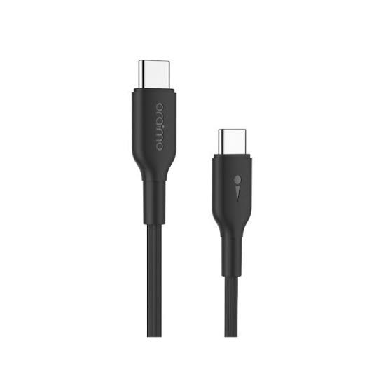Oraimo USB-C to USB-C Fast Charging Cable with Durable Design for Smartphones, Tablets, and Laptops