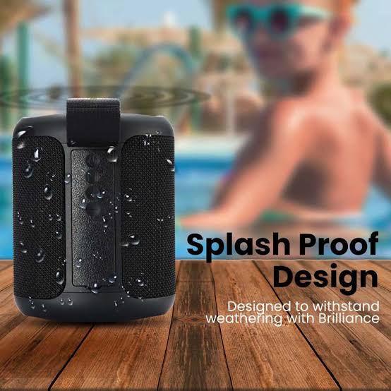 Robot RBT-H20 Portable Bluetooth Speaker with Clear Sound, Wireless Connectivity and Rechargeable Battery