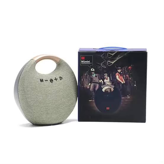 M1 Mini Portable Bluetooth Speaker with Clear Sound, Compact Design and Rechargeable Battery