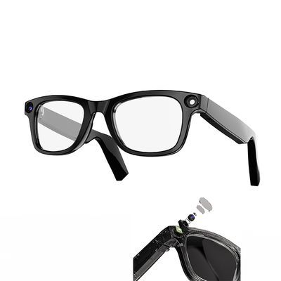 V2 Bluetooth Smart Glasses with Wireless Audio, Hands‑Free Calling and UV Protection