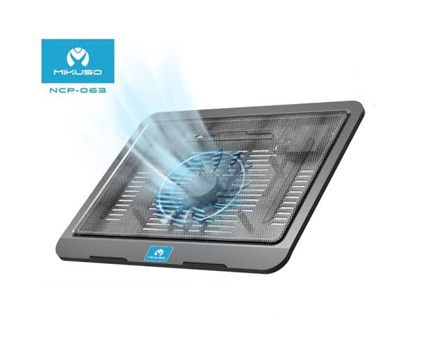 Cordie‑1 Notebook Cooling Pad with Dual Fans and Adjustable Stand