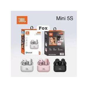 JBL Mini 5s True Wireless Bluetooth Earbuds with Long Playtime and Built-in Microphone
