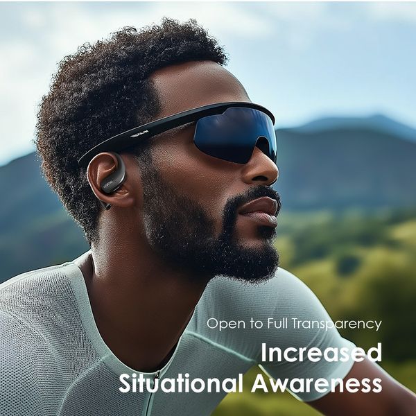 Oraimo Open Arc Pods Wireless Earbuds – Bluetooth Headset, Open-Ear Design, Touch Control, Portable Charging Case