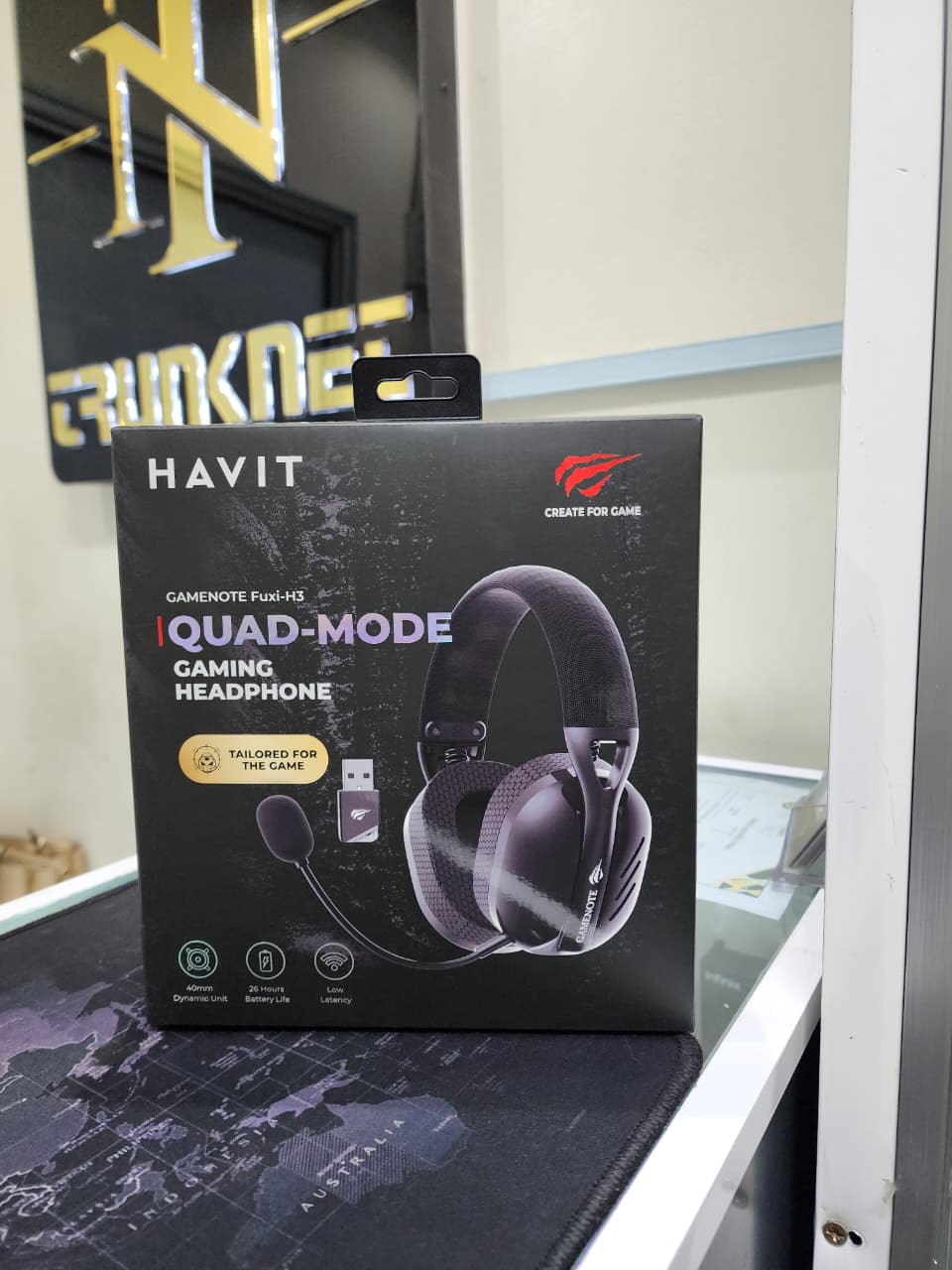 Havit GameNote Fuxi-H5D 3.5mm Gaming Headphones – Wired Gaming Headset, Stereo Sound, Noise Isolating Mic, Comfortable Over-Ear Design