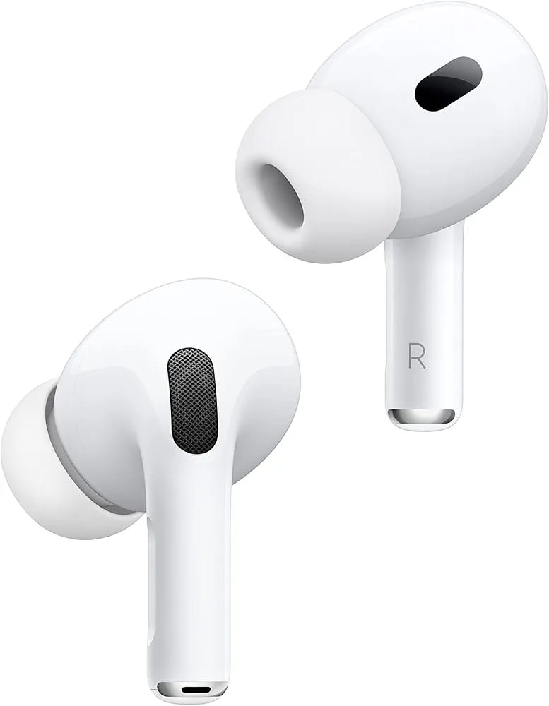 Apple AirPods Pro 2nd Generation – Bluetooth 5.3 Headset, Active Noise Cancellation, Transparency Mode, MagSafe Charging Case