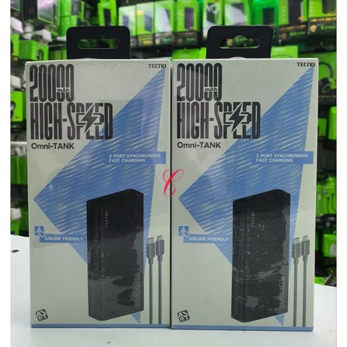 New Arrival Bensoo Power Bank 20000mAh / 10000mAh Built-in 3 Cables Portable Charger with Phone Holder Function - Fast Charge Powerbank for iPhone Android Samsung Tecno Tablet Smartphone - Black