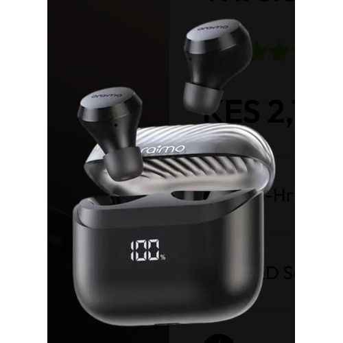 Oraimo AirBuds 4 OTW-340 – True Wireless Earbuds, 38h Playtime, ENC Noise Cancellation, Deep Bass, LED Display, Bluetooth 5.3, USB-C