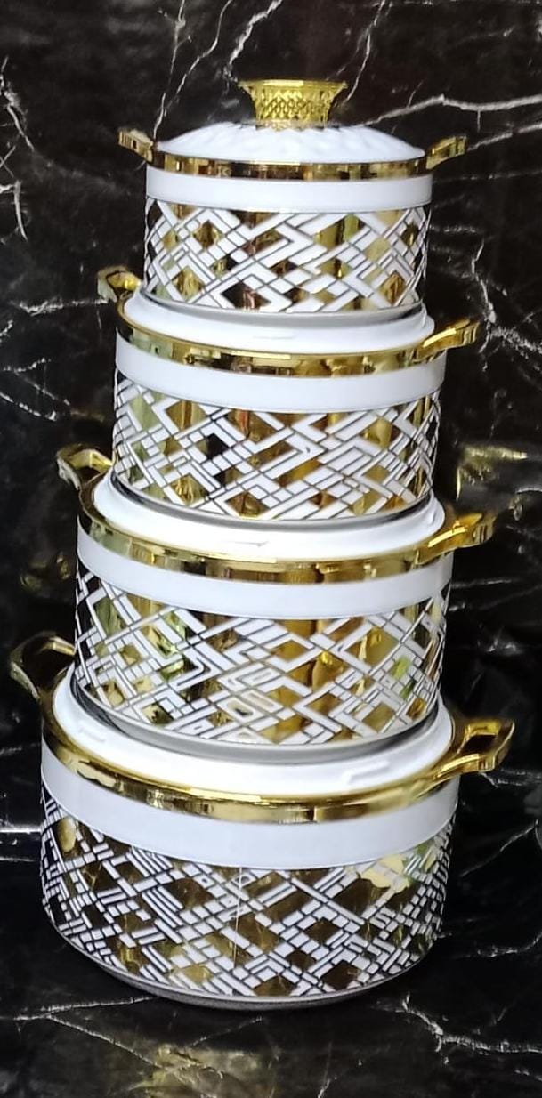 [ GRAB IT AT LOW PRICE+ ADDED OFFERS 🤩🤩✨ !!! ]Vigo 4-Piece Hot Pot Set – Thermal Insulated Food Storage Containers