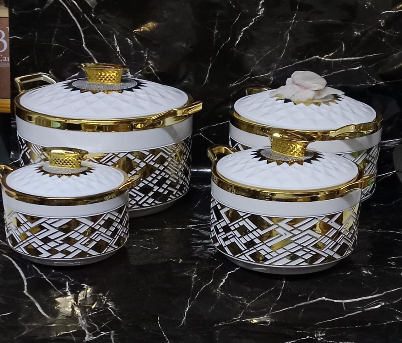 [ GRAB IT AT LOW PRICE+ ADDED OFFERS 🤩🤩✨ !!! ]Vigo 4-Piece Hot Pot Set – Thermal Insulated Food Storage Containers