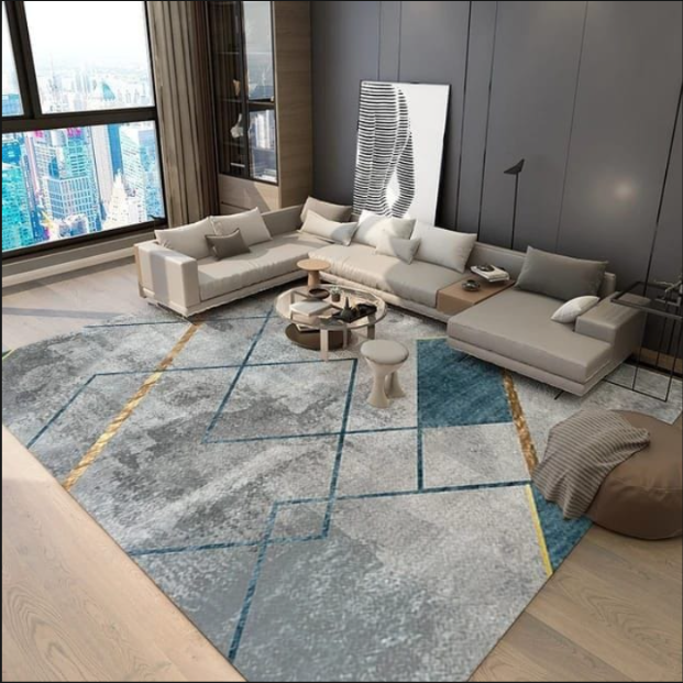 [🔥NEW SPECIAL LIMITED OFFER🔥 🥑🌽ONLY AT KILIMALL !!! ] 5*8FTS Luxury 3D Embossed Carpet – Area Rug for Living Room & Bedroom