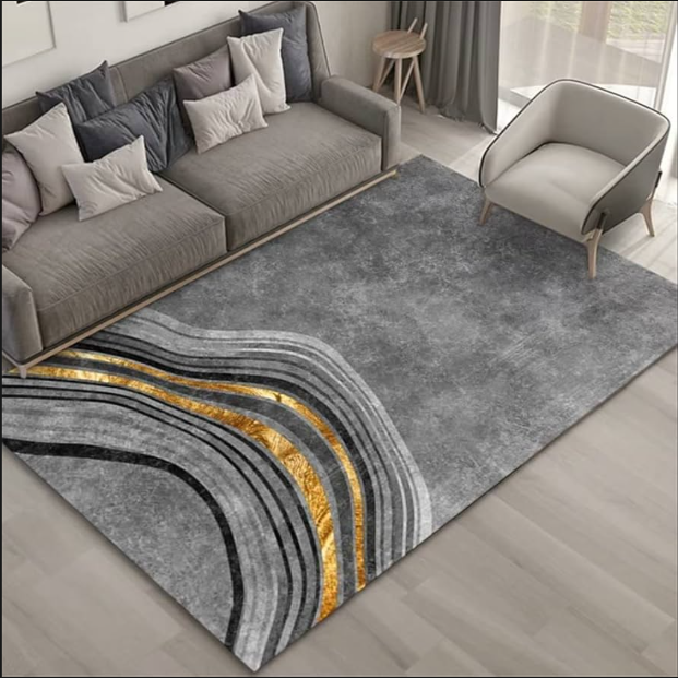 [🔥NEW SPECIAL LIMITED OFFER🔥 🥑🌽ONLY AT KILIMALL !!! ] 5*8FTS Luxury 3D Embossed Carpet – Area Rug for Living Room & Bedroom