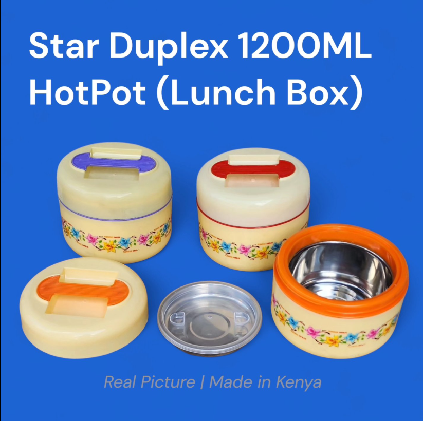 🎒💼 BACK TO SCHOOL & WORK ESSENTIAL 💼🎒🍱 1PC Star Duplex Hot Pot – Reliable Meals On The Go!
Whether for school, work, or travel, the Star Duplex Hot Pot keeps your meals hot, fresh, and readY