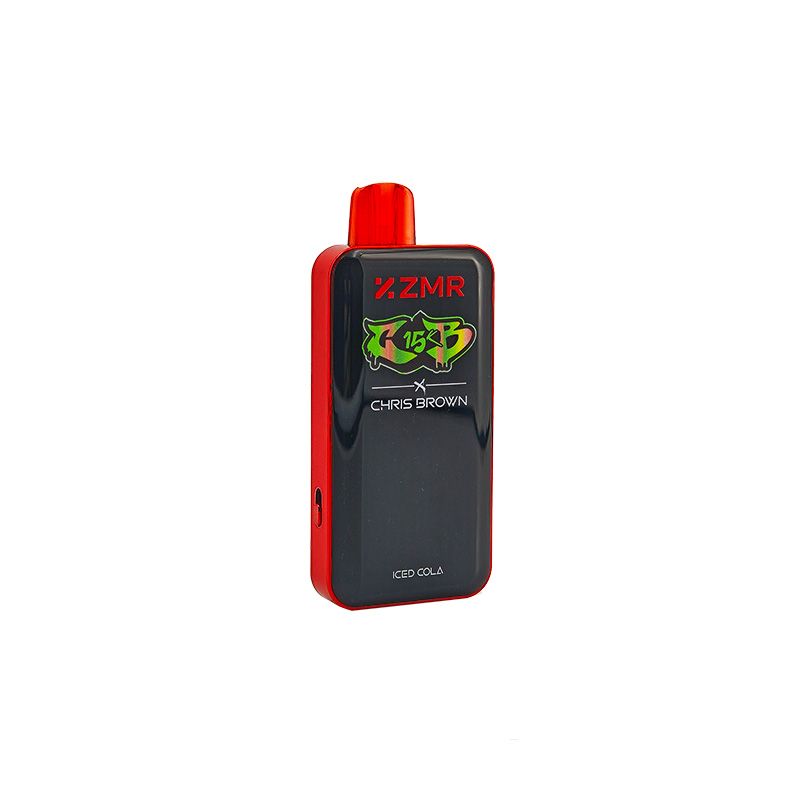 15000 Puffs ZMR R15 Ice Cola Flavor Disposable Vape – Smart Display, Adjustable Airflow, Wireless Charging