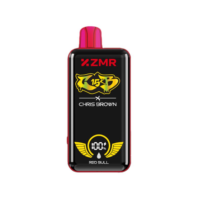 15000 Puffs ZMR R15 Red Bull Flavor Disposable Vape – Smart Display, Adjustable Airflow, Wireless Charging