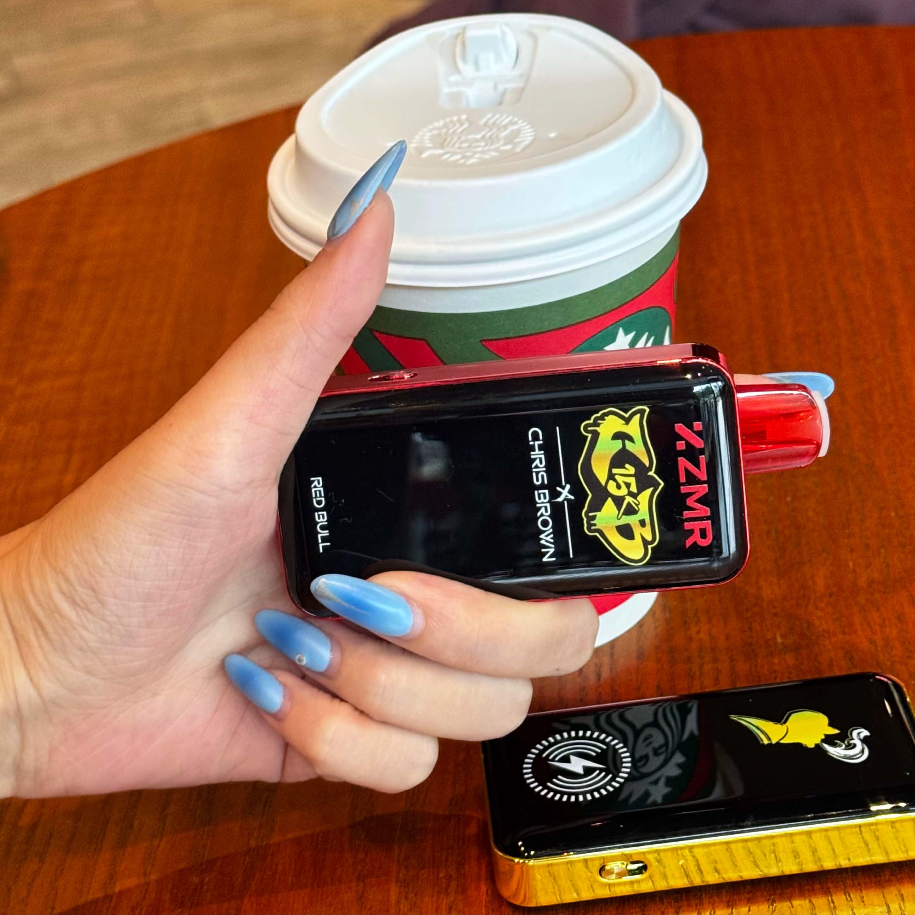 15000 Puffs ZMR R15 Red Bull Flavor Disposable Vape – Smart Display, Adjustable Airflow, Wireless Charging