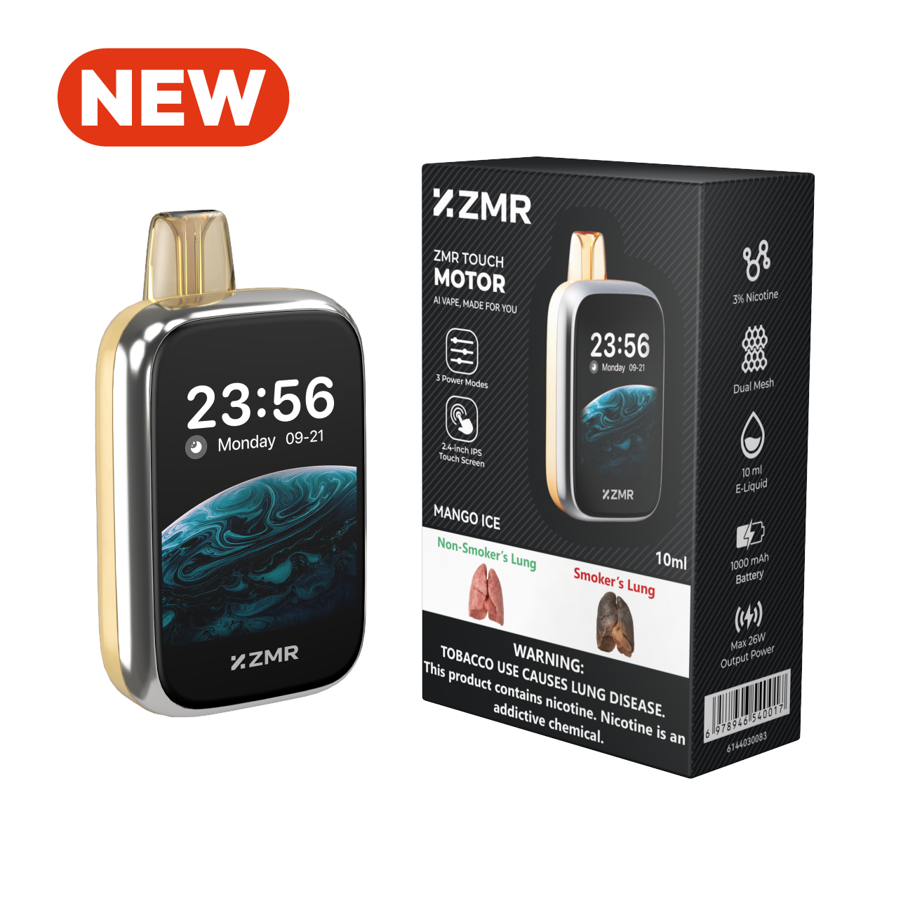 New Arrival!! 30K Puffs ZMR Touch Motor  Flavor Rechargeable Smart Vape kit fashion vape Nairobi Warehouse vape Shipping Great Price Vape