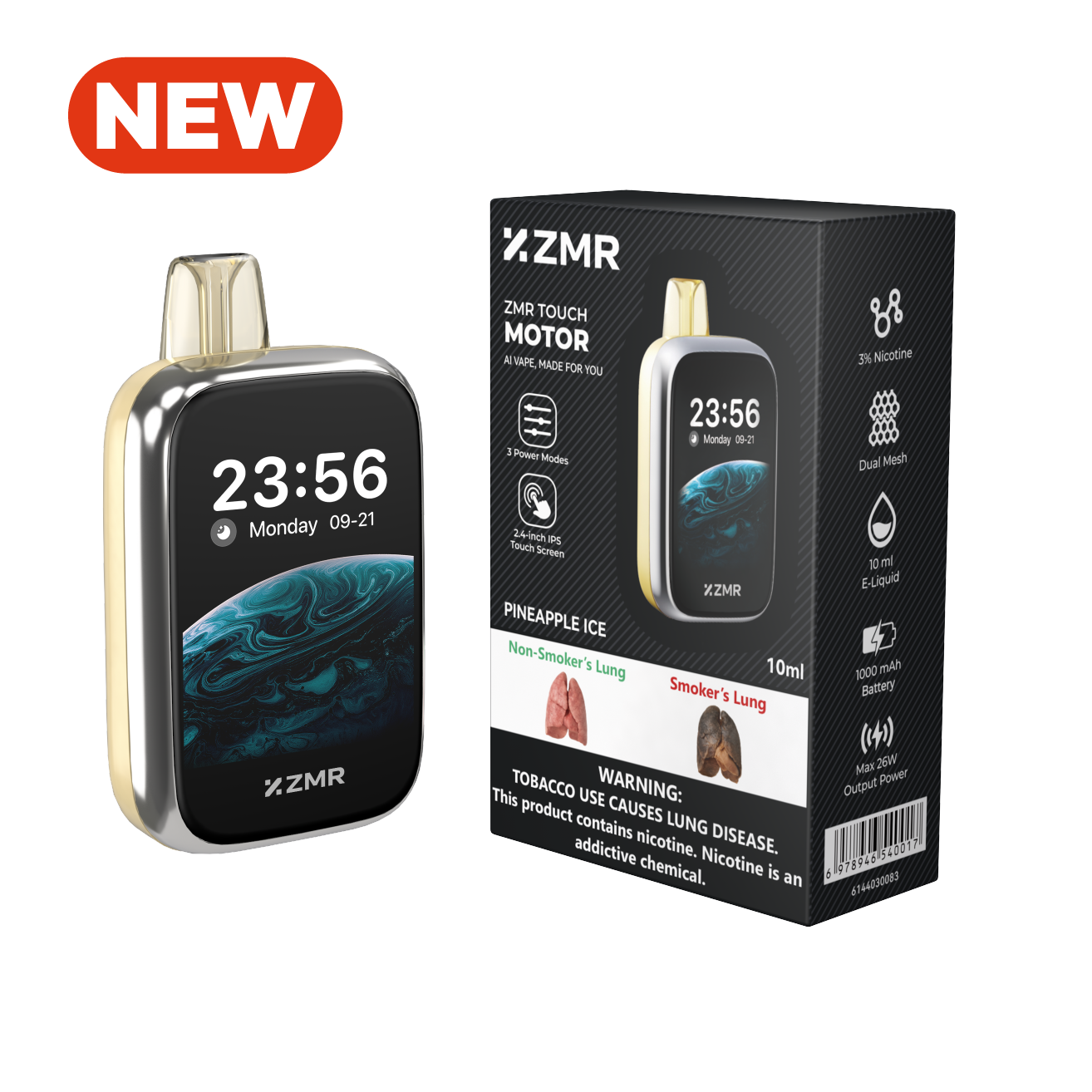New Arrival!! 30K Puffs ZMR Touch Motor  Flavor Rechargeable Smart Vape kit fashion vape Nairobi Warehouse vape Shipping Great Price Vape