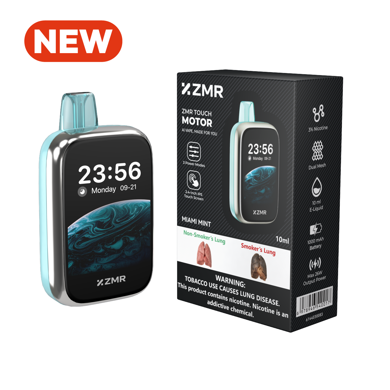 New Arrival!! 30K Puffs ZMR Touch Motor  Flavor Rechargeable Smart Vape kit fashion vape Nairobi Warehouse vape Shipping Great Price Vape