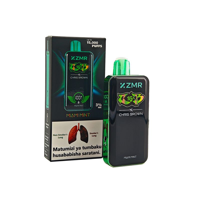 ZMR R15 Disposable Vape – 15000 Puffs Smart Display, Adjustable Airflow, Wireless Charging Fashion Vape Good Price Vape