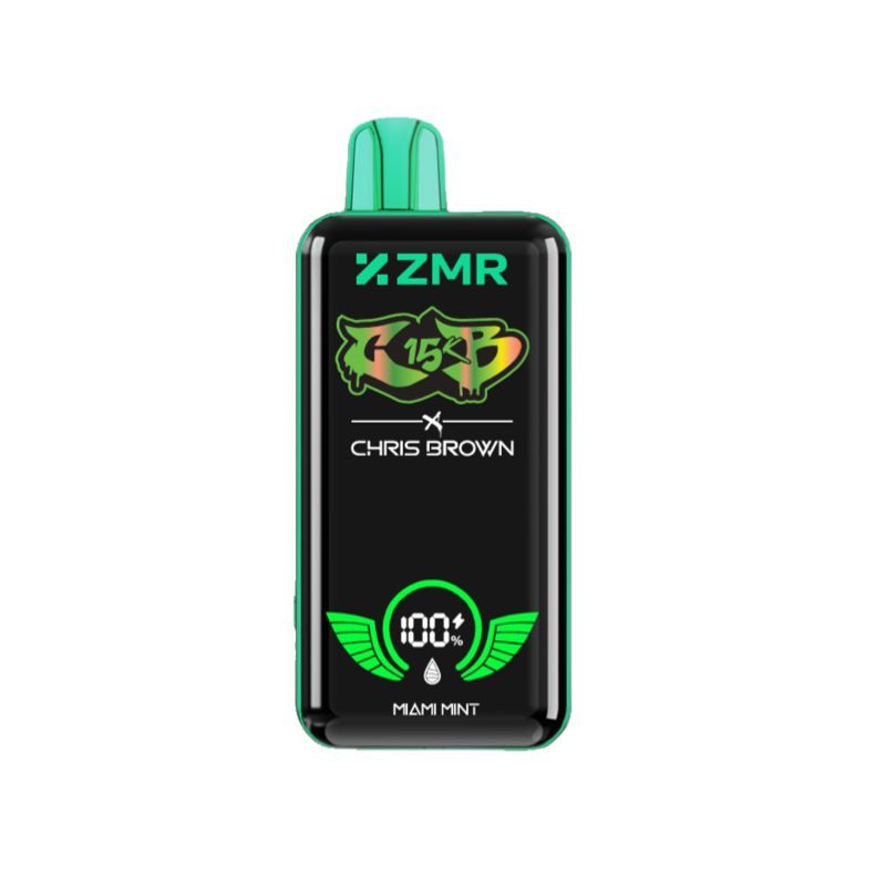 15000 Puffs ZMR R15 Best Flavor Fashion E-cigarette Disposable Vape – Smart Display, Adjustable Airflow, Wireless Charging