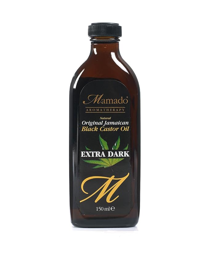 Mamado Jamaica Black Castor Oil Extra Dark – Natural Hair & Skin Growth Oil