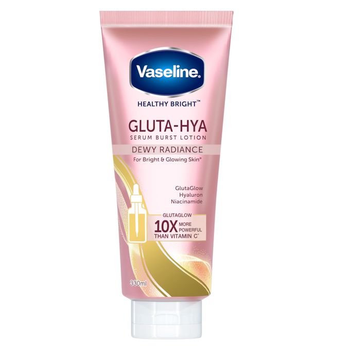 Vaseline Gluta-Hya Serum Burst Lotion Dewy Radiance – Brightening & Deep Moisturizing Body Lotion