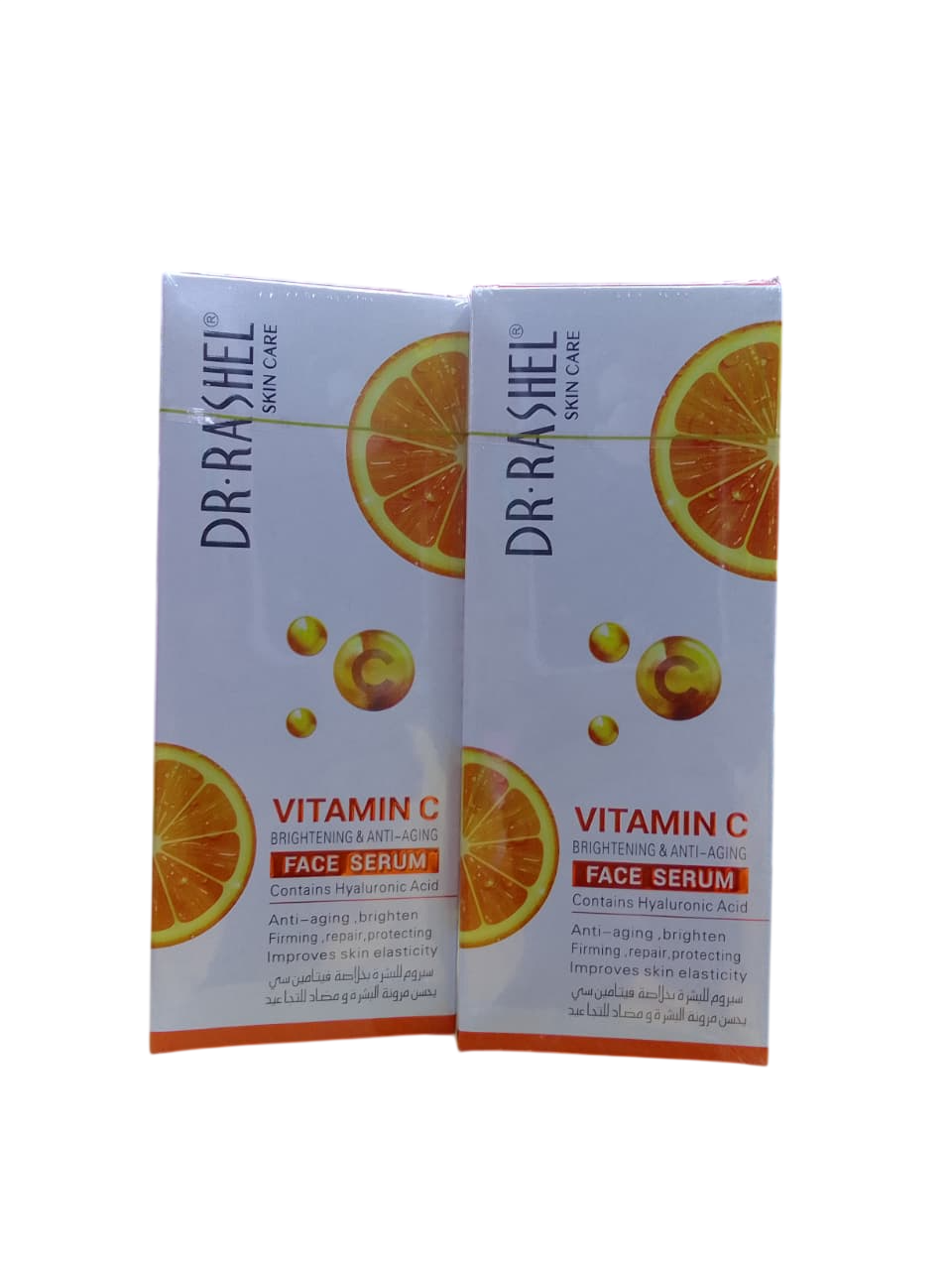 Dr. Rashel Vitamin C Brightening & Anti-Aging Face Serum – Skin Whitening, Dark Spot Remover, Moisturizing Facial Care