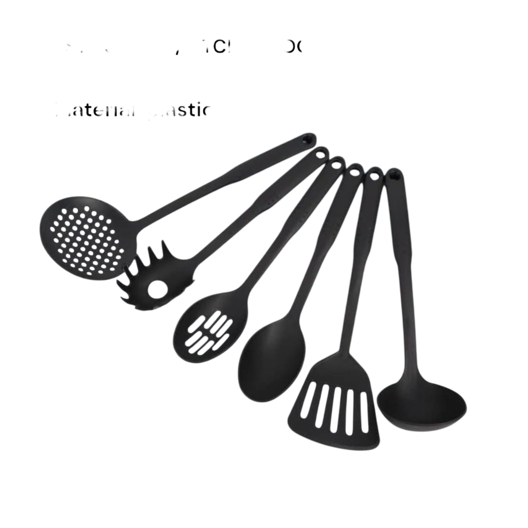 6-Piece Pasta Server & Kitchen Tool Set - Durable, Multi-Function Cooking Utensils for Easy Pasta & Food Serving