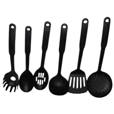 6-Piece Pasta Server & Kitchen Tool Set - Durable, Multi-Function Cooking Utensils for Easy Pasta & Food Serving