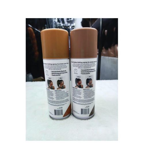 Foisten Dark Brown Lace Tinting Spray – Perfect Wig Lace Blending for Natural Skin