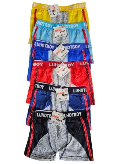 Limited offers!!(Clearance sale)2-5yrs 6Pcs High quality cotton boxer for boys,Soft ,Breathable kids boxer pants for everyday wear