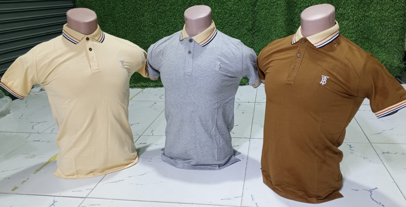 2 pcs Clearance Offer!! FAshion Mens T-shirt summer Mens T shirts,breathable Street Style with colar